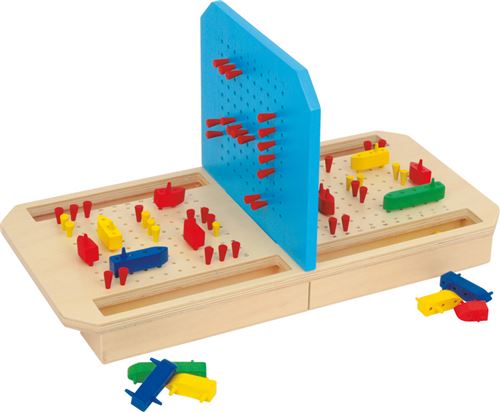 Small Foot Company - 3457 - Jeu De Soci&eacute;t&eacute; - Bataille Navale - Bleu