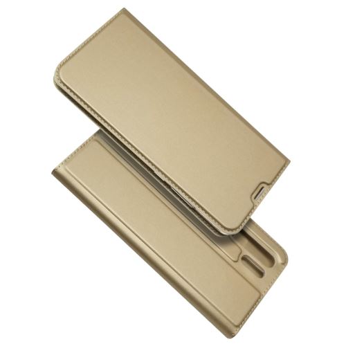 Etui en PU auto-absorbé avec support avec fente pour carte de crédit or pour votre Huawei P30 Pro