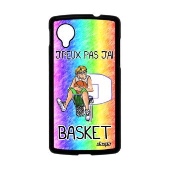 Gratuit Images Coque Lg Google Nexus 5 J Peux Pas J Ai Basket Humoristique Case dernière par