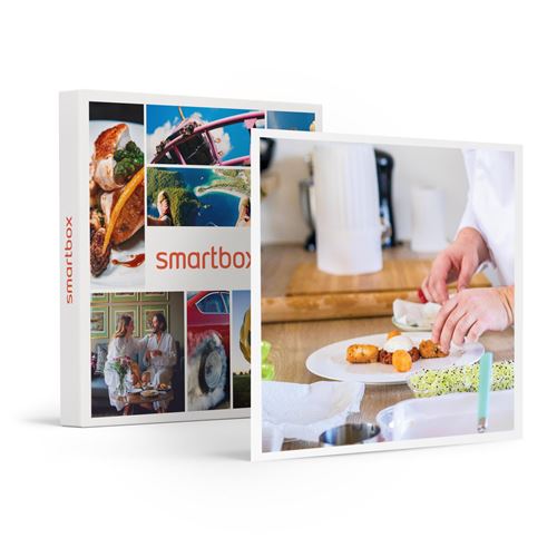 SMARTBOX - Expérience gastronomique à domicile avec menu pour 2 cuisiné et servi à table par un chef - Coffret Cadeau