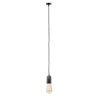 Lampe Suspension Déco "Vintage" 9cm Noir - 1