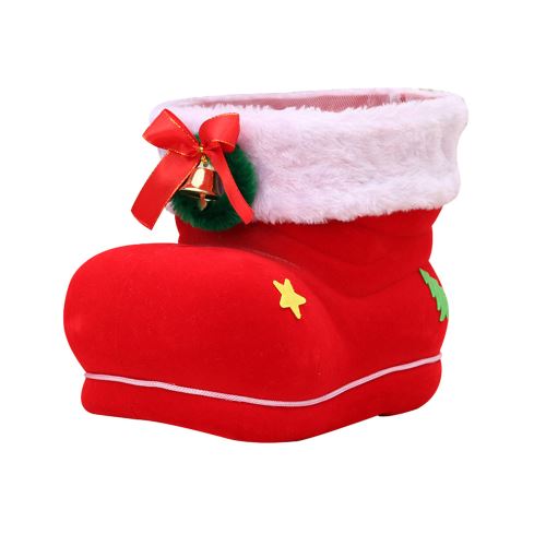 Santa Boot Chaussures Bonbons Bas Extra Large Boîte-Cadeau Décoration Actuelle Snpl271