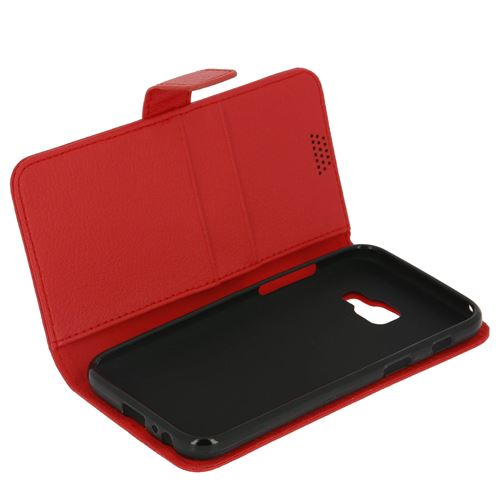 Housse Clapet Portefeuille Samsung Galaxy A5 2017 - Rouge