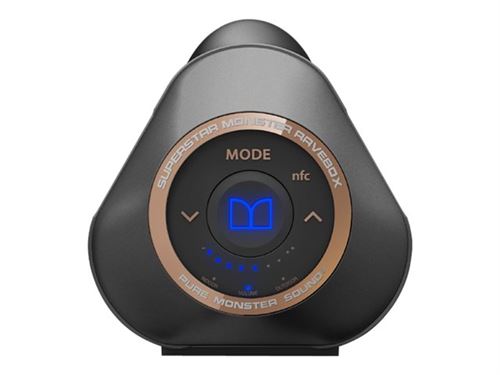 Monster Blaster Ravebox Bluetooth Boom Box - luidspreker - voor draagbaar gebruik - draadloos