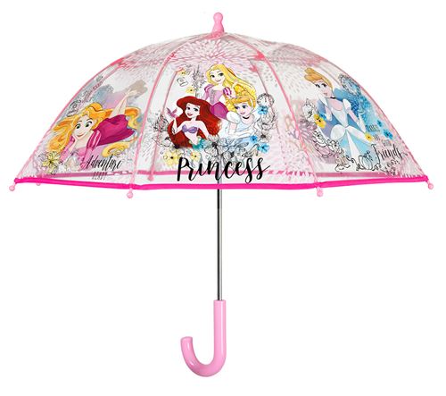 Perletti parapluie Disney-princes filles 64 cm transparent/rose