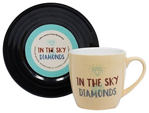 Lyrical mug l&m pack mug et soucoupe - diamonds thumbsup 1001703