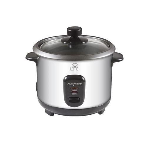 Beper 90550 Cuiseur A Riz Et Vapeur - Inox