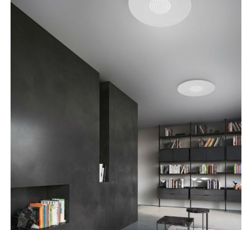 Plafonnier disque spoke ps led d47 cm - blanc