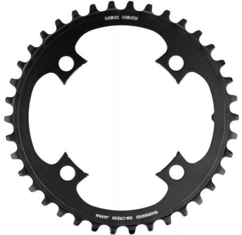 Shimano anneaux de chaîne Steps SM-CRE80/SM-CRE80-B 34T noir