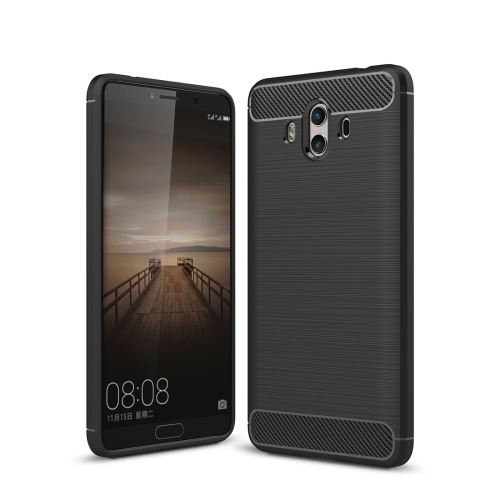 Huawei Mate 10 Coque Protection TPU Effet brossé Noir ALS53392