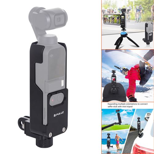 PULUZ Shell Housing CNC en alliage d aluminium Housse de protection pour DJI OSMO Pocket