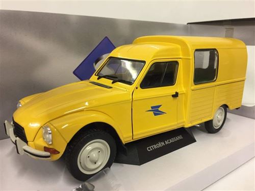 Solido - Citroen - Acadiane - la Poste 1984 Voiture Miniature de Collection, 1800405, Jaune