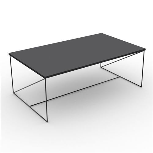 Paris Prix - Table Basse Design oparine 100cm Noir