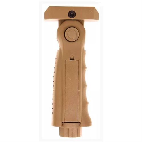 Poignée grip pliable multi angle Tan rail picatinny