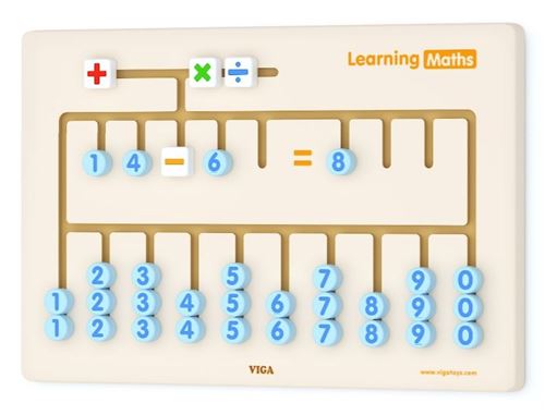 Z/èbre Puzzle Formes Jeu Mural 50681 Viga Toys