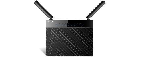 Tenda ac9 dual-band (2.4 ghz 5 ghz) gigabit ethernet noir routeur sans fil tendy