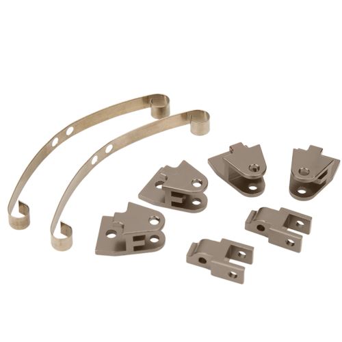 Amortisseur en Alliage d'Aluminium pour Voiture Wpl B4 24 1/16 RC - Couleur Titane