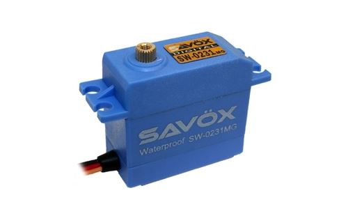 Servo HV Digital 15kg 0.17s 6V Etanche SAVOX