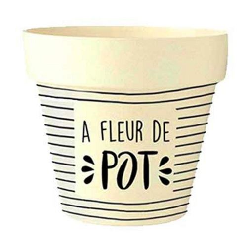 STC - Pot de Fleur en Bambou Ø 18,5 cm – À Fleur de Pot