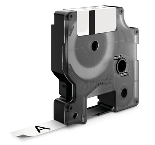 Dymo 9mm rhino permanent polyester d1 ruban détiquette (18482)