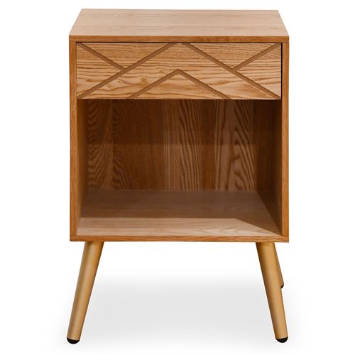 Table de chevet 1 tiroir Jones Bois