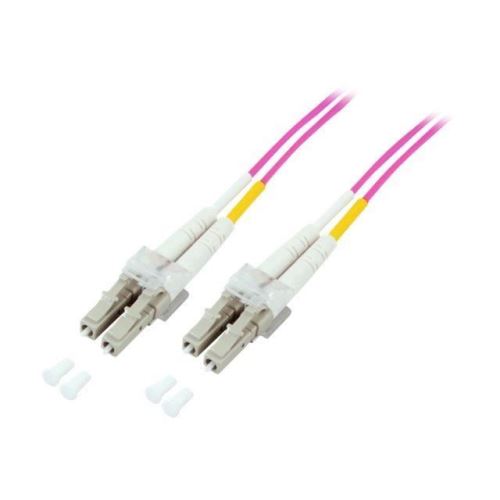 EFB-Elektronik Cordon de raccordement LC multi-mode (M) pour LC multi-mode (M) 25 m fibre optique 50 - 125 microns OM4 sans…