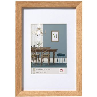Cadre Fiorito en bois - 30 x 40 cm - Beige - 1