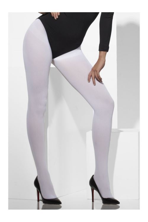 Collants opaques blancs