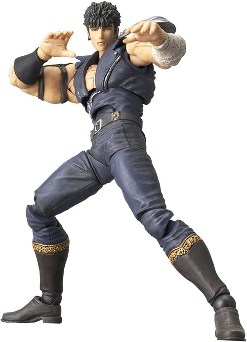 Legacy Of Revoltech: Fist Of The North Star Kenshiro, Approx. 140mm Abs&pvc Painted Adjustable Figure Lr-001