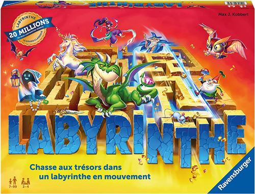 Ravensburger - Labyrinthe - Jeu De Société, Jeu De Cartes