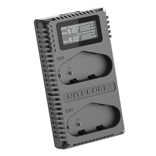 Chargeur Nitecore UCN4 PRO - Canon LP-E4 LP-E4N