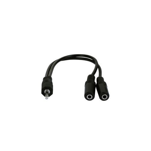 Câble adaptateur audio mâle 2 femelles