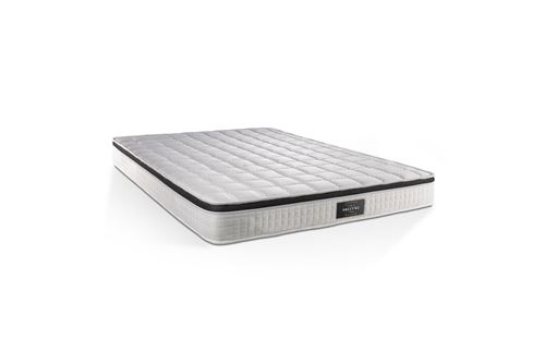 Prestige Literie - Matelas Supérieur Mémoire de forme 3 zones de confort - Blanc