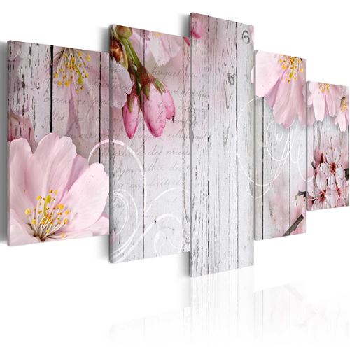 Tableau - Délicatesse florale - Artgeist - 100x50