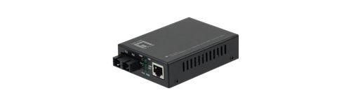 LevelOne GVT-2001 - convertisseur de média à fibre optique - Ethernet, Fast Ethernet, Gigabit Ethernet