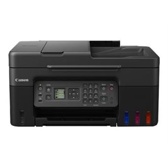 Canon PIXMA G4570 MegaTank - Imprimante multifonctions - couleur - jet d'encre - rechargeable - A4 (210 x 297 mm), Legal (216 x 356 mm) (original) - A4/Legal (support) - jusqu'à 11 ipm (impression) - 100 feuilles - 33.6 Kbits/s - USB 2.0, Wi-Fi(ac)