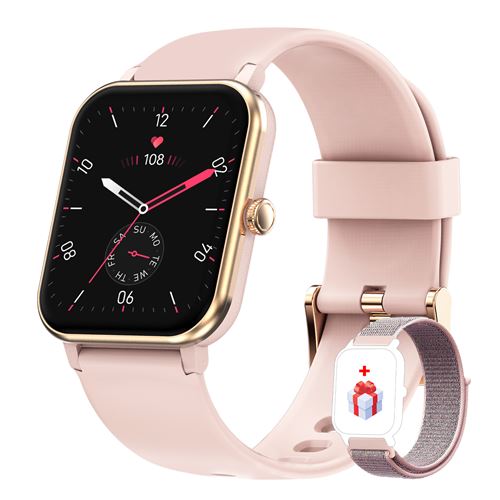 10€ sur SmartWatch Sport Montre Connectée Homme Femme Blackview R3PRO  Intelligente Etanche GPS Fréquence Cardiaque Fitness Tracker pour iOS  Android Rose - Montre connectée - Achat & prix