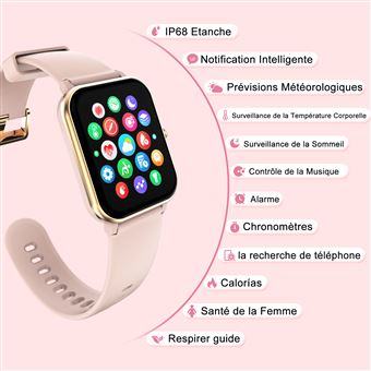 Montre connectée femme discount fnac