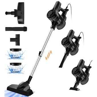 Aspirateur Balai 600w Puissant HEPA H13 Filtre Aspirateur