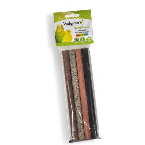 4 Couvres-perchoirs sablés 4 pièces de 19 cm. pour oiseaux - Vadigran - VA-13803