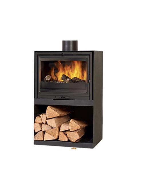 Godin - Poêle à bois - Clairvoy - 7 kW - Noir - Image 2