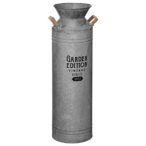 Atmosphera - Pot à Lait Déco Vintage - Métal Zinc - 61cm - Gris - Image 2