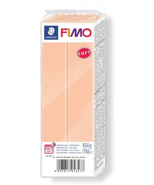 Pâte Fimo - Soft - Chair pâle - 454g