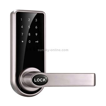 Serrure OS8818 Mot de passe Clé Carte de proximité en alliage de zinc Écran tactile noir - 1
