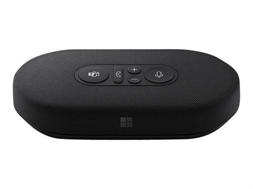 Microsoft Modern USB-C Speaker - Haut-parleur main libre - filaire - USB-C - noir mat - Certifié pour Microsoft Teams