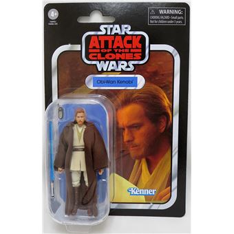Figurine Star Wars Ben Kenobi – The Vintage Collection – 9,5 Cm – Articulée – Inspirée De 'Un Nouvel Espoir' - 11