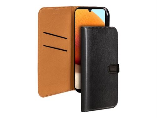 Bigben Connected - Étui à rabat pour téléphone portable - synthétique - noir - pour Samsung Galaxy A33 5G