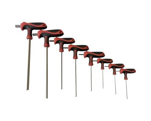 Kunzer 7TGSI08 pour latelier Clé coudée pour vis à 6 pans creux 6 pans intérieurs