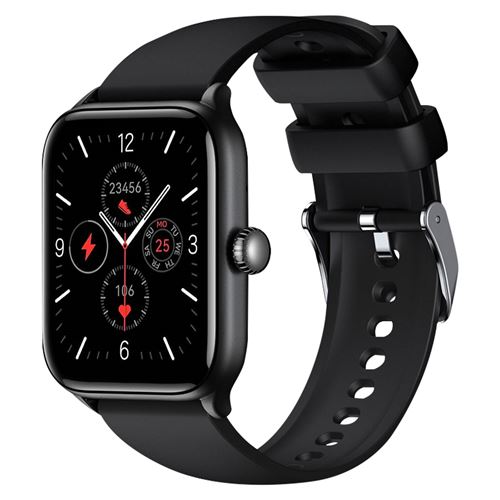 Montre Intelligente Suivi Santé Micro Appel Étanche IP68 Motive 6 Pro Riversong Noir