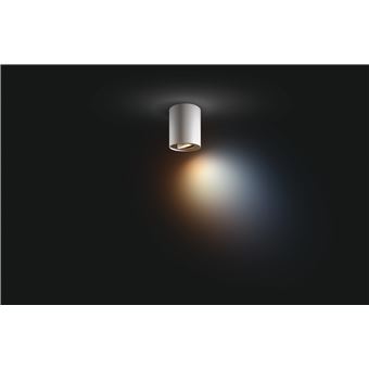 Philips Hue White Ambiance MILLISKIN Spot encastré carré 1x5.5W extension ,  2200-6500K - Chrome (télécommande non incluse), compatible Bluetooth -  Lampe connectée - Achat & prix